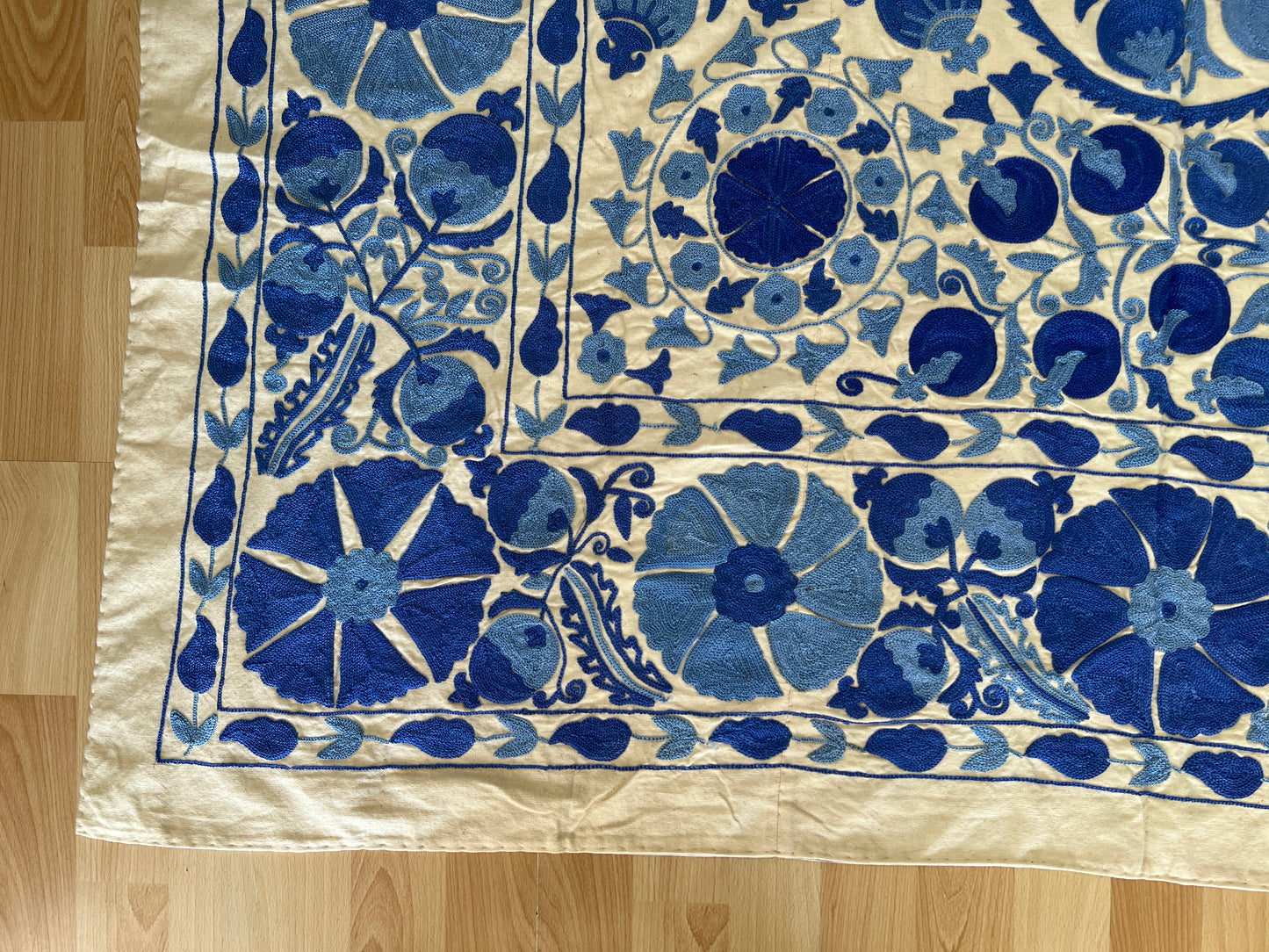 Suzani Hand Embroidered Silk