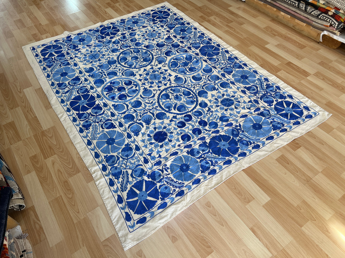 Suzani Hand Embroidered Silk