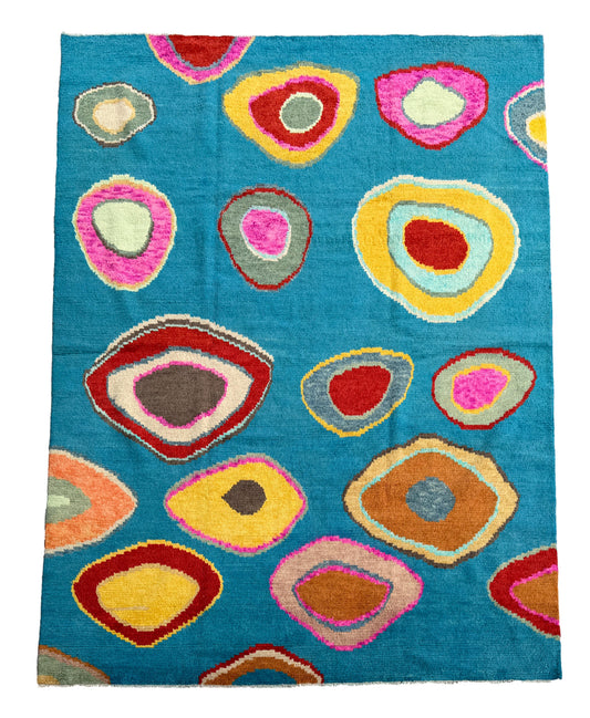 Berber Hand knotted Rug (360x278cm)