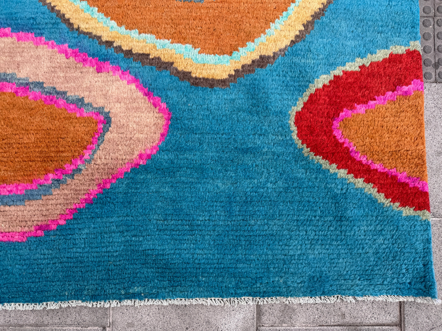 Berber Hand knotted Rug (360x278cm)