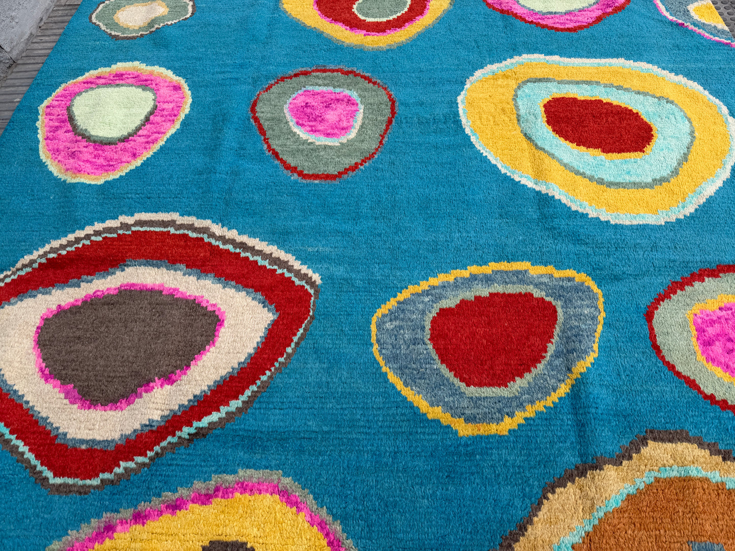 Berber Hand knotted Rug (360x278cm)