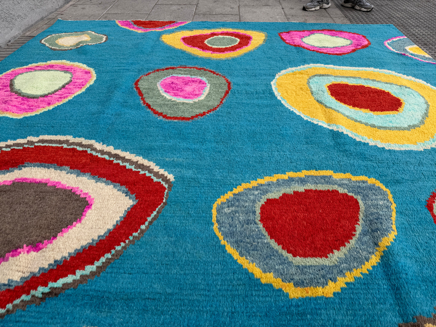Berber Hand knotted Rug (360x278cm)