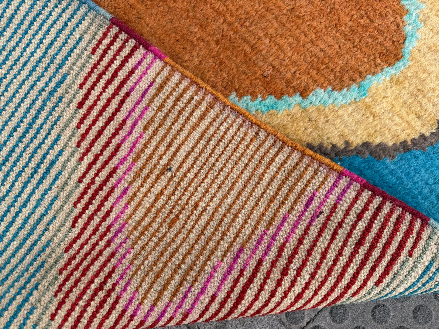 Berber Hand knotted Rug (360x278cm)