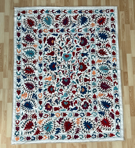 Suzani cotton hand embroidered