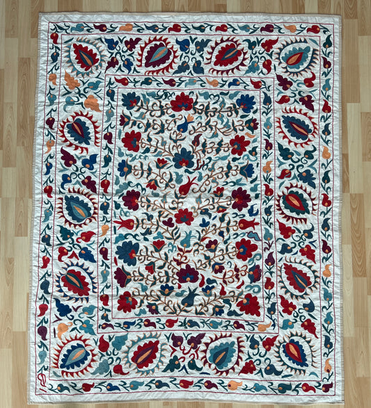 Suzani cotton hand embroidered