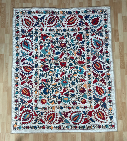 Suzani cotton hand embroidered