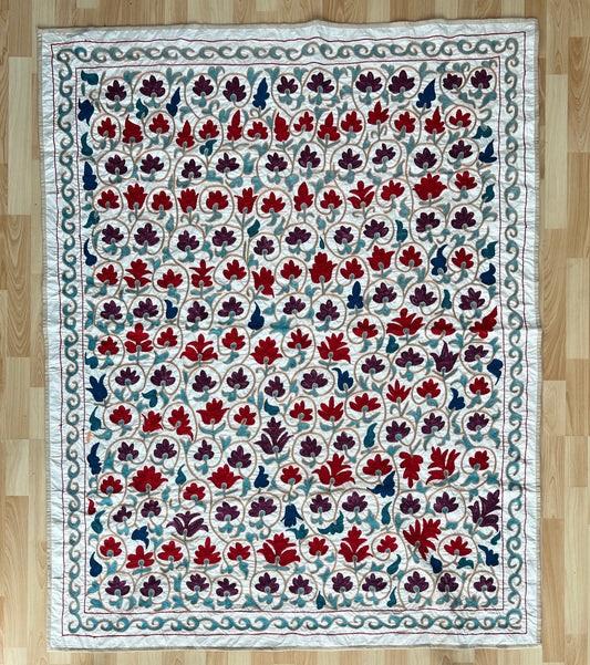 Suzani cotton hand embroidered
