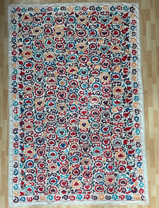 Suzani cotton hand embroidered