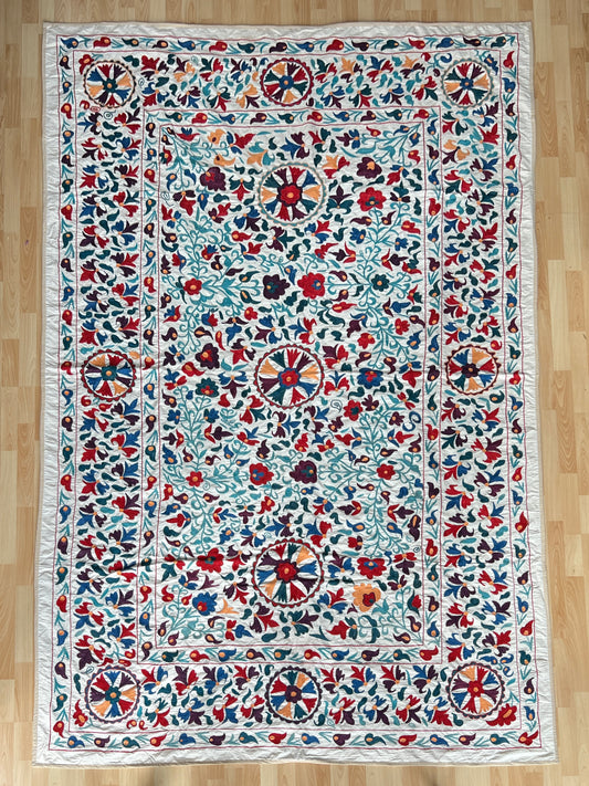 Suzani cotton hand embroidered