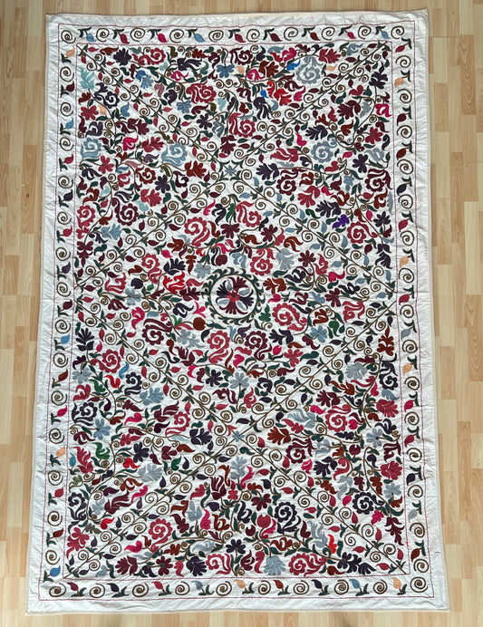 Suzani cotton hand embroidered