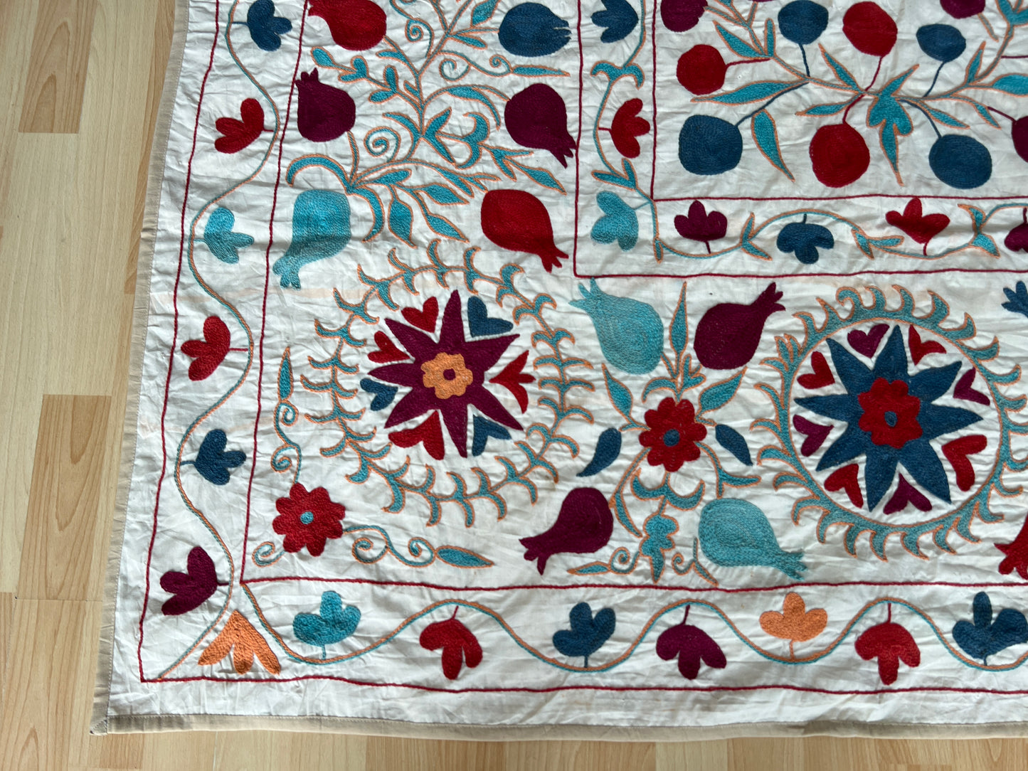 Suzani cotton hand embroidered