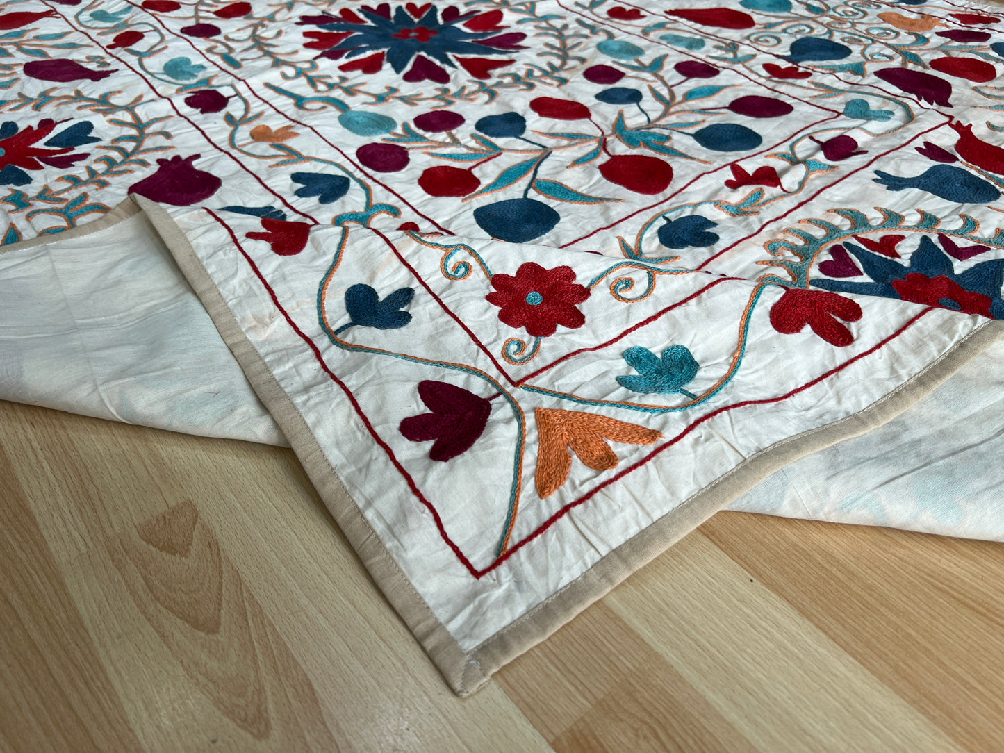 Suzani cotton hand embroidered