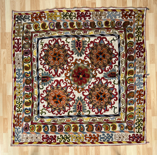 Suzani Laqai hand embroidered