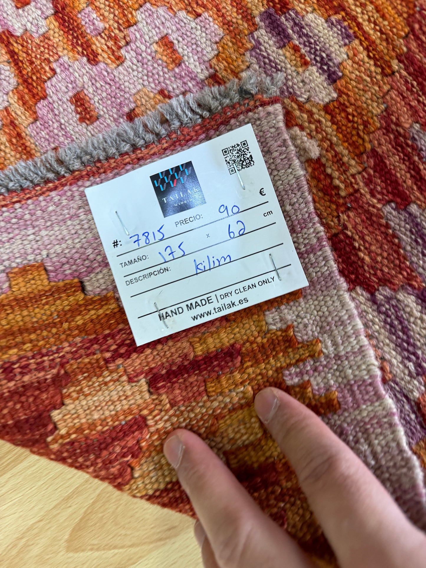 Afghan Kilim Maimana Runner