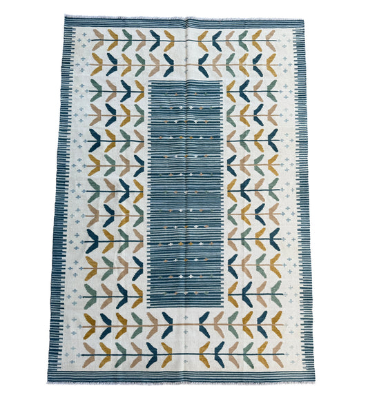 Contemporary design kilim 277x190cm
