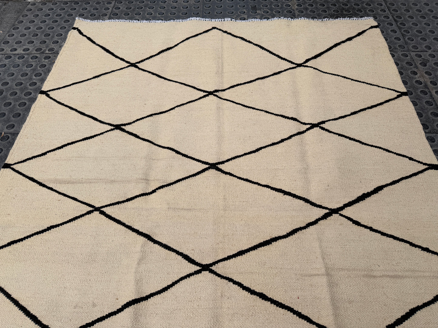 Classic Berber kilim.
