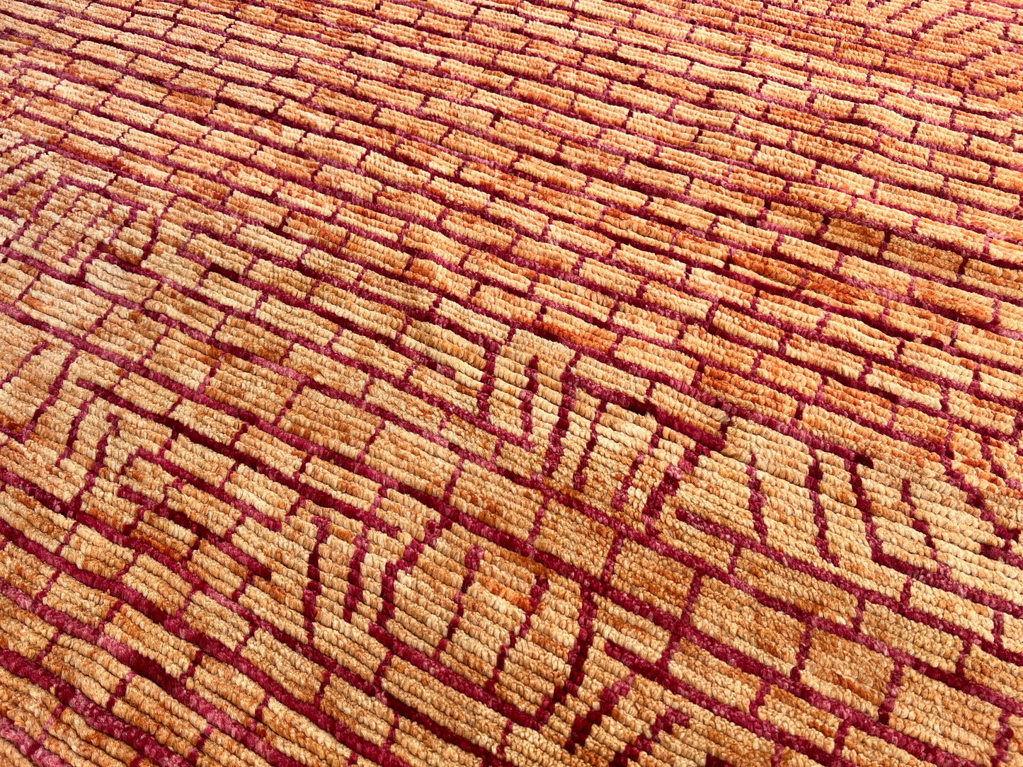 Contemporary design rug