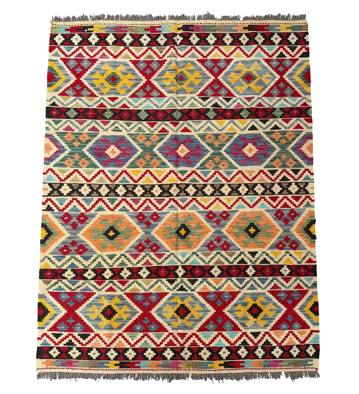 Classic Afghan Maimana Kilim 203x153cm