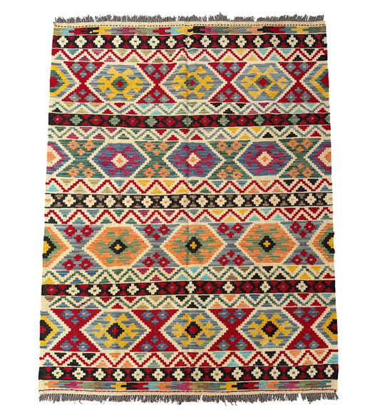 Classic Afghan Maimana Kilim 203x153cm