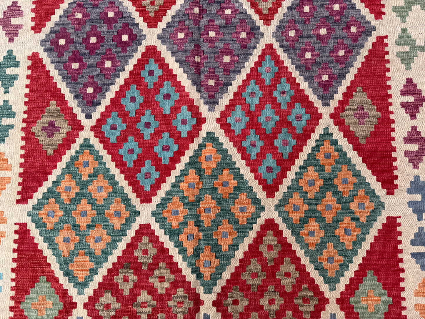 Classic Afghan Maimana Kilim 227x150cm