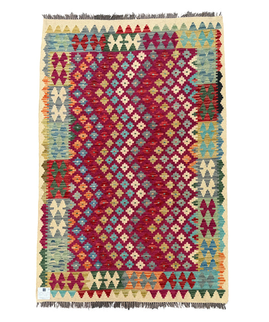 Classic maimana kilim 186x121cm