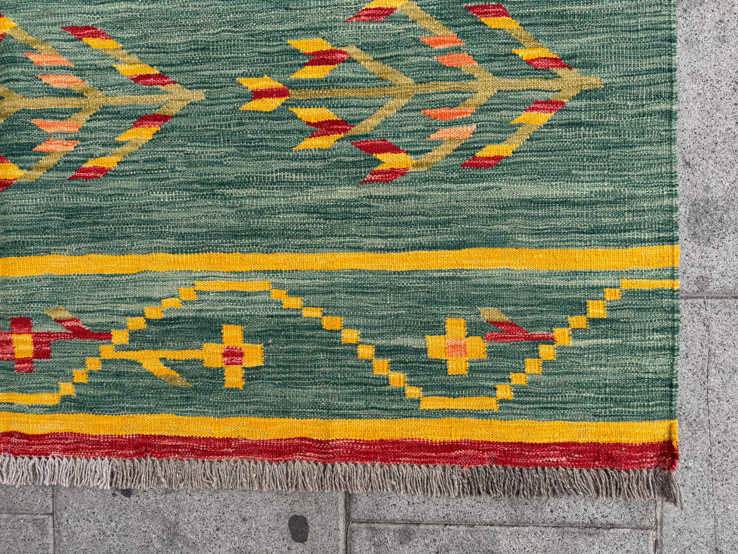 Contemporary design Kilim 245x174cm