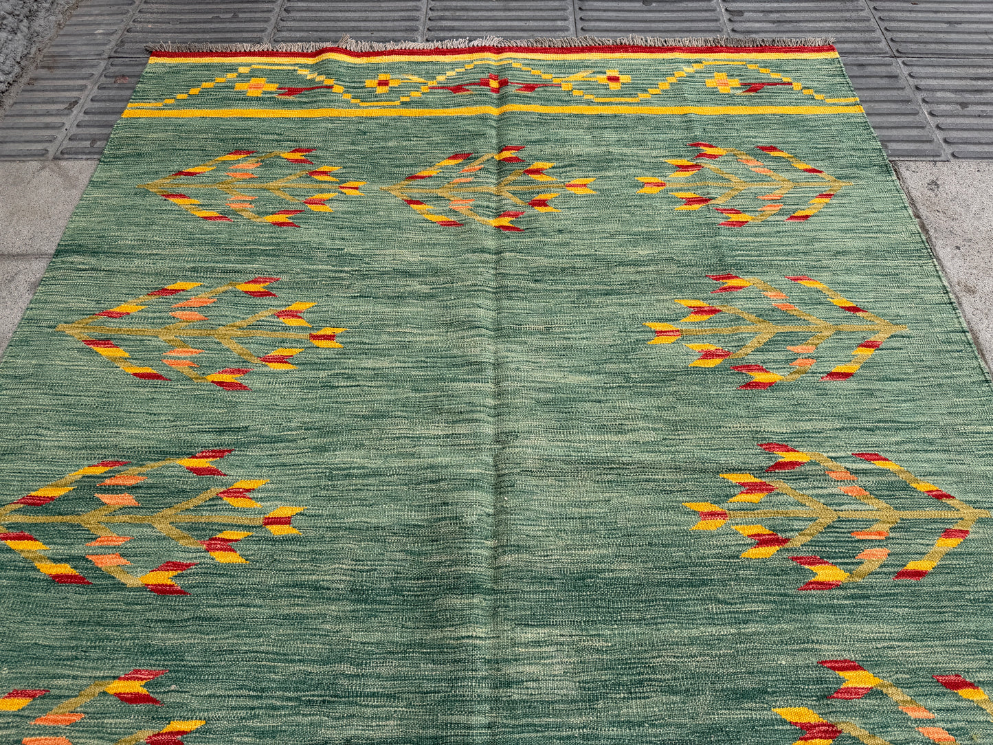 Contemporary design Kilim 245x174cm