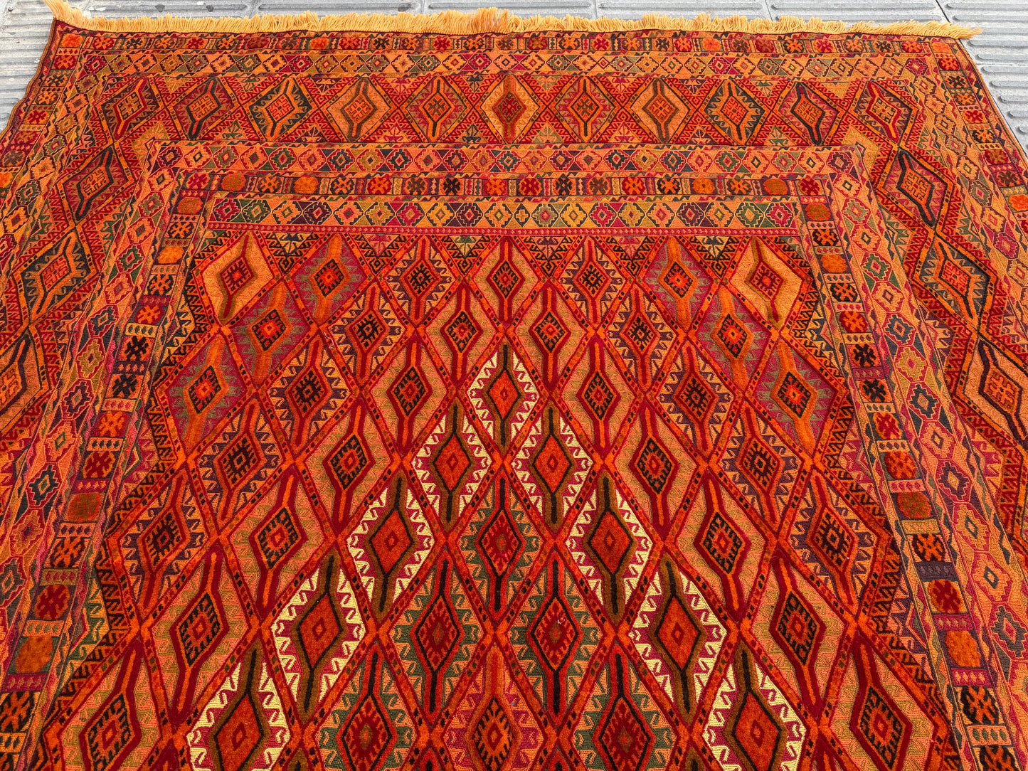 Mushwani Kilim 200x200cm
