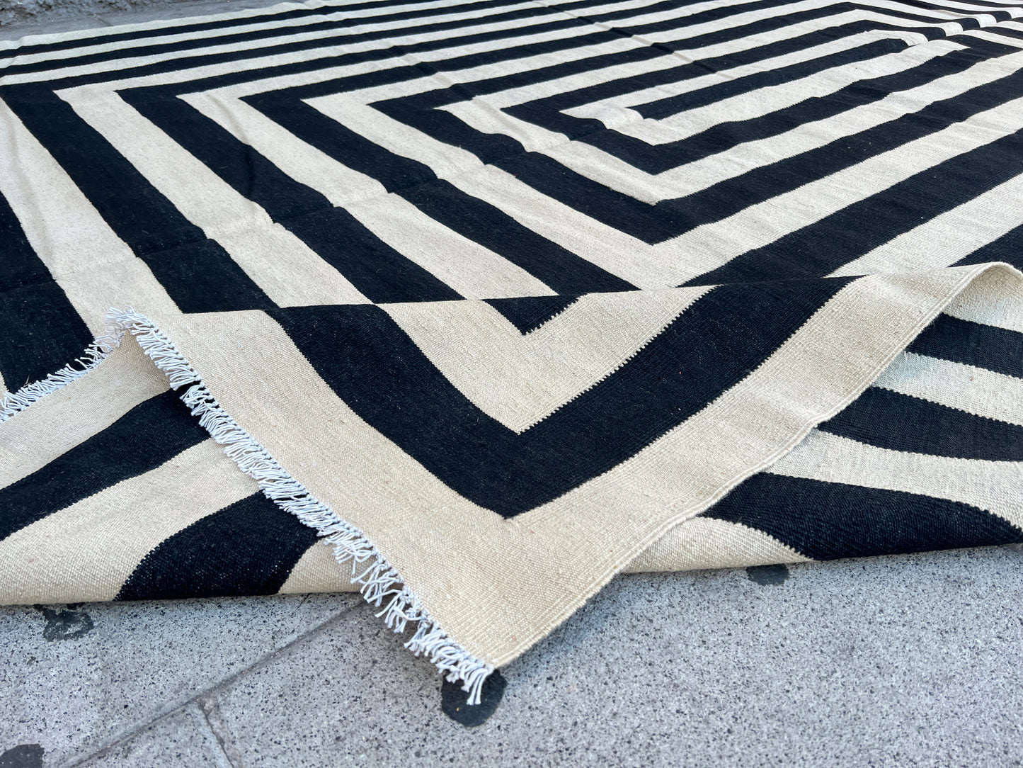 Contemporary design kilim.