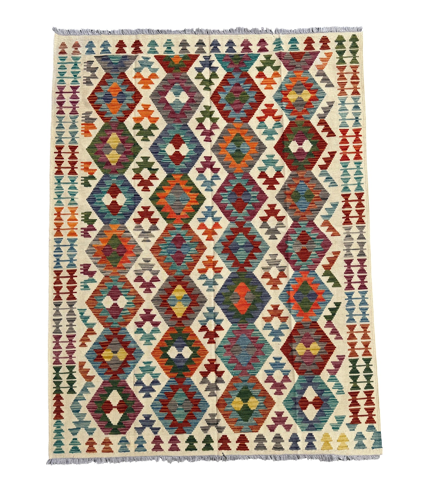 Classic Afghan Maimana Kilim 193x153cm
