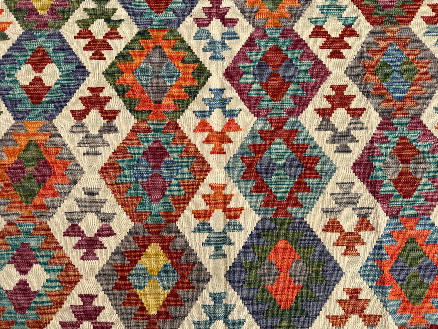 Classic Afghan Maimana Kilim 193x153cm
