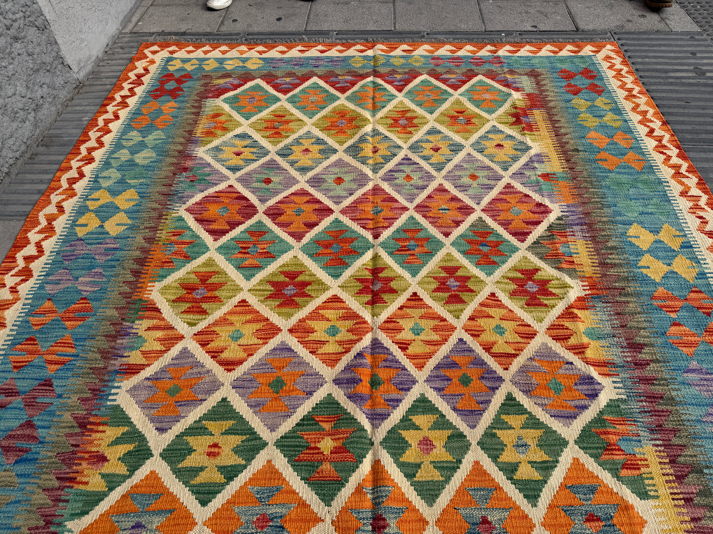 Classic Maimana Kilim 294x204cm