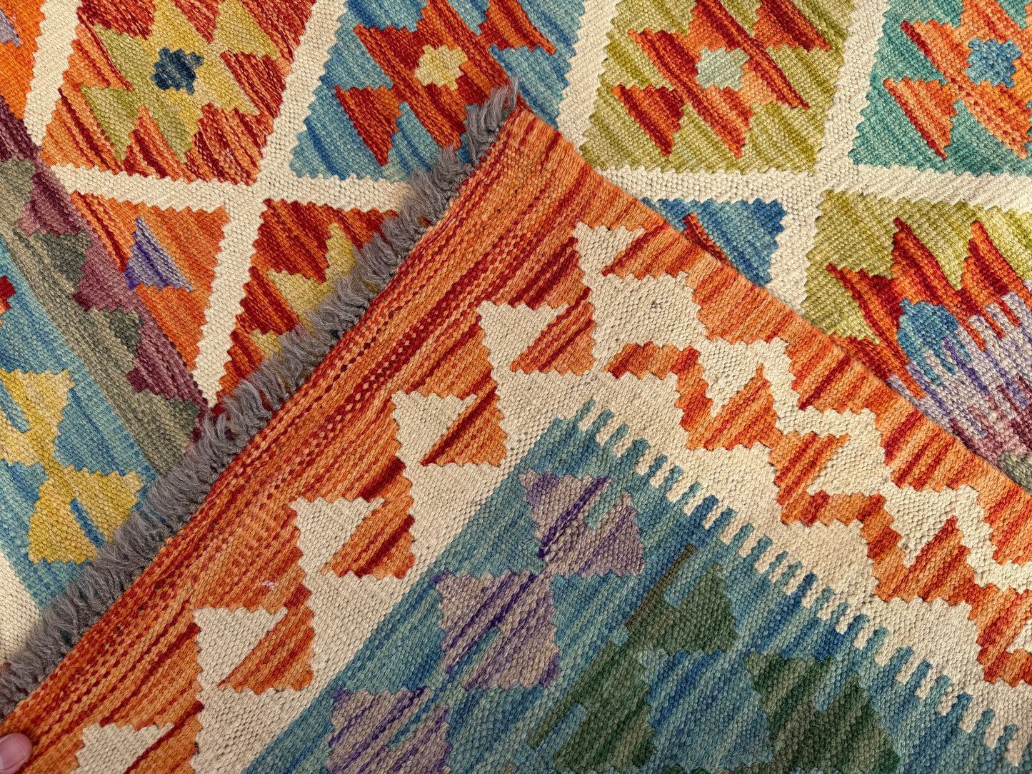 Classic Maimana Kilim 294x204cm