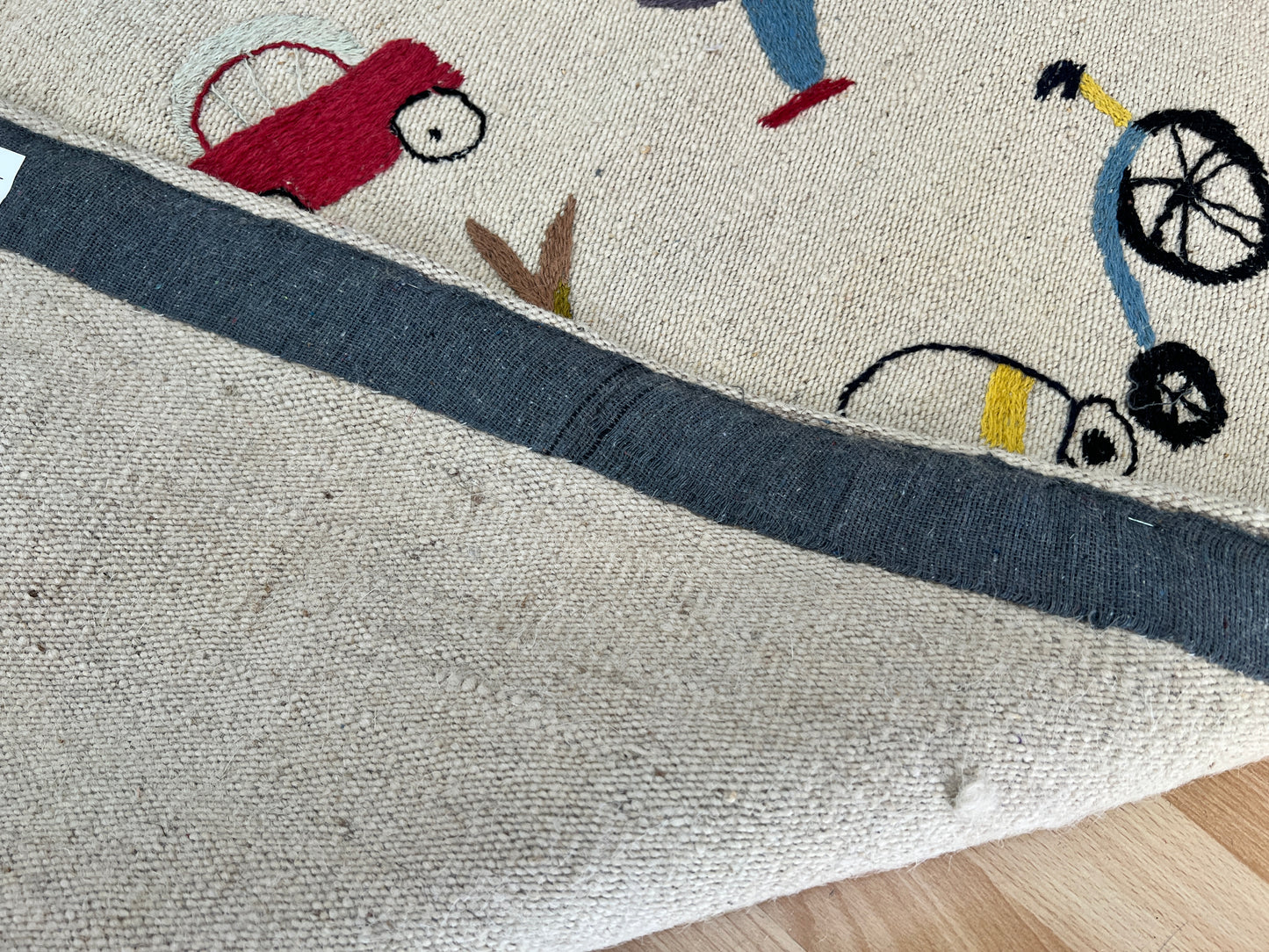 Suzani Vintage Embroidered Kilim