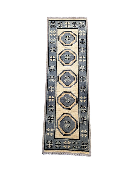 Oriental Rug Runner 251x81cm.