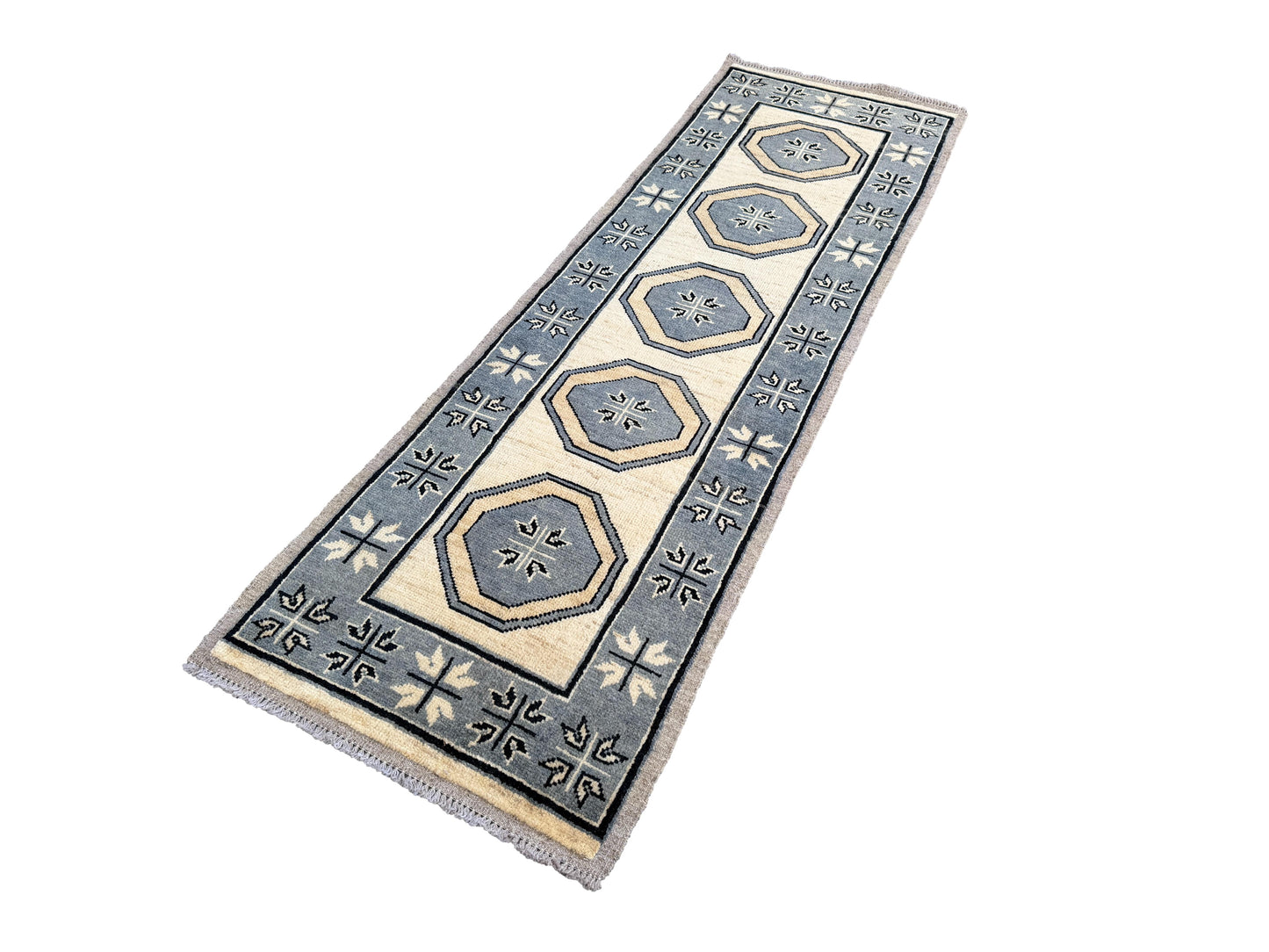 Oriental Rug Runner 251x81cm.