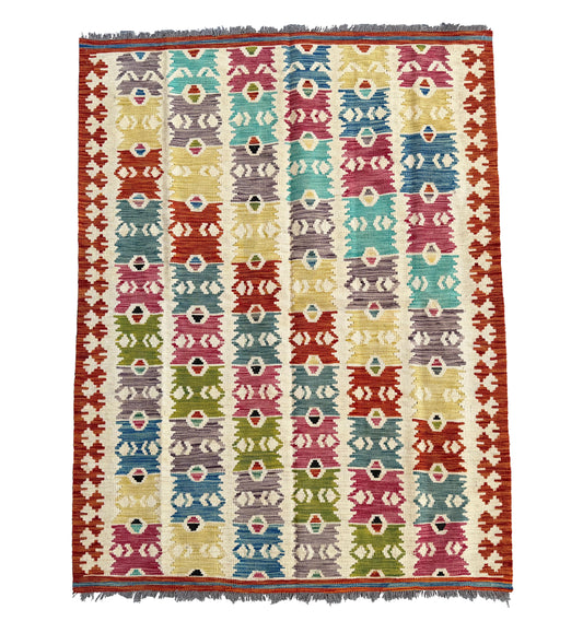 Classic Afghan Maimana Kilim 192 x 150cm