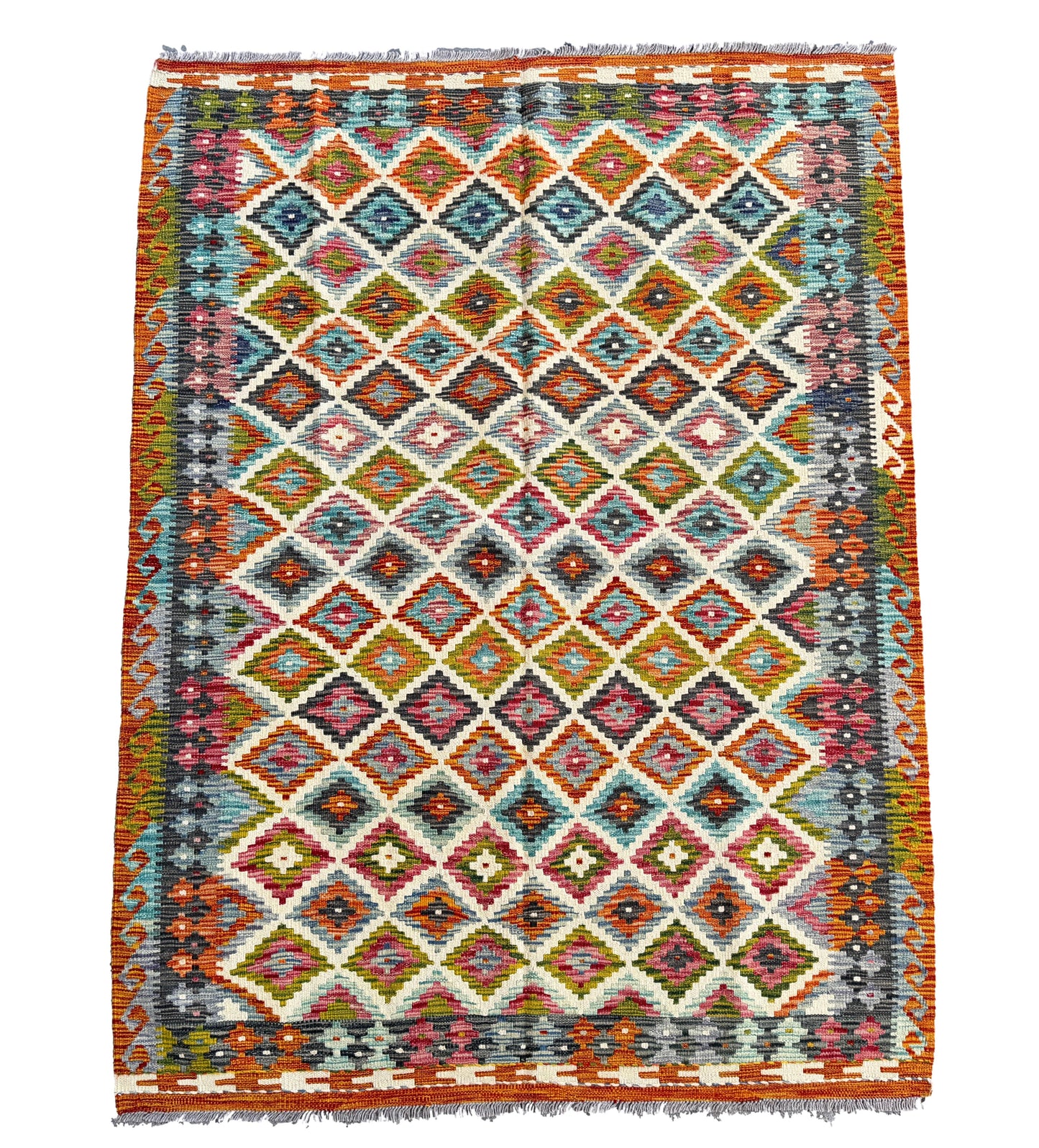 Classic Afghan Maimana Kilim 200 x 150cm