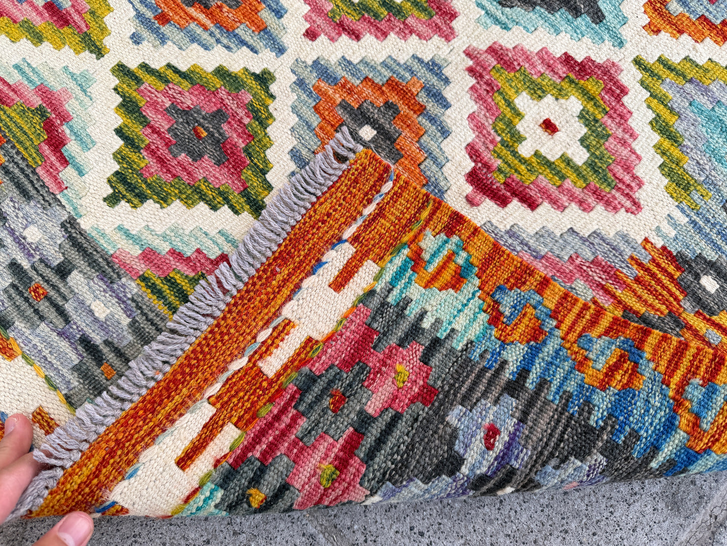 Classic Afghan Maimana Kilim 200 x 150cm