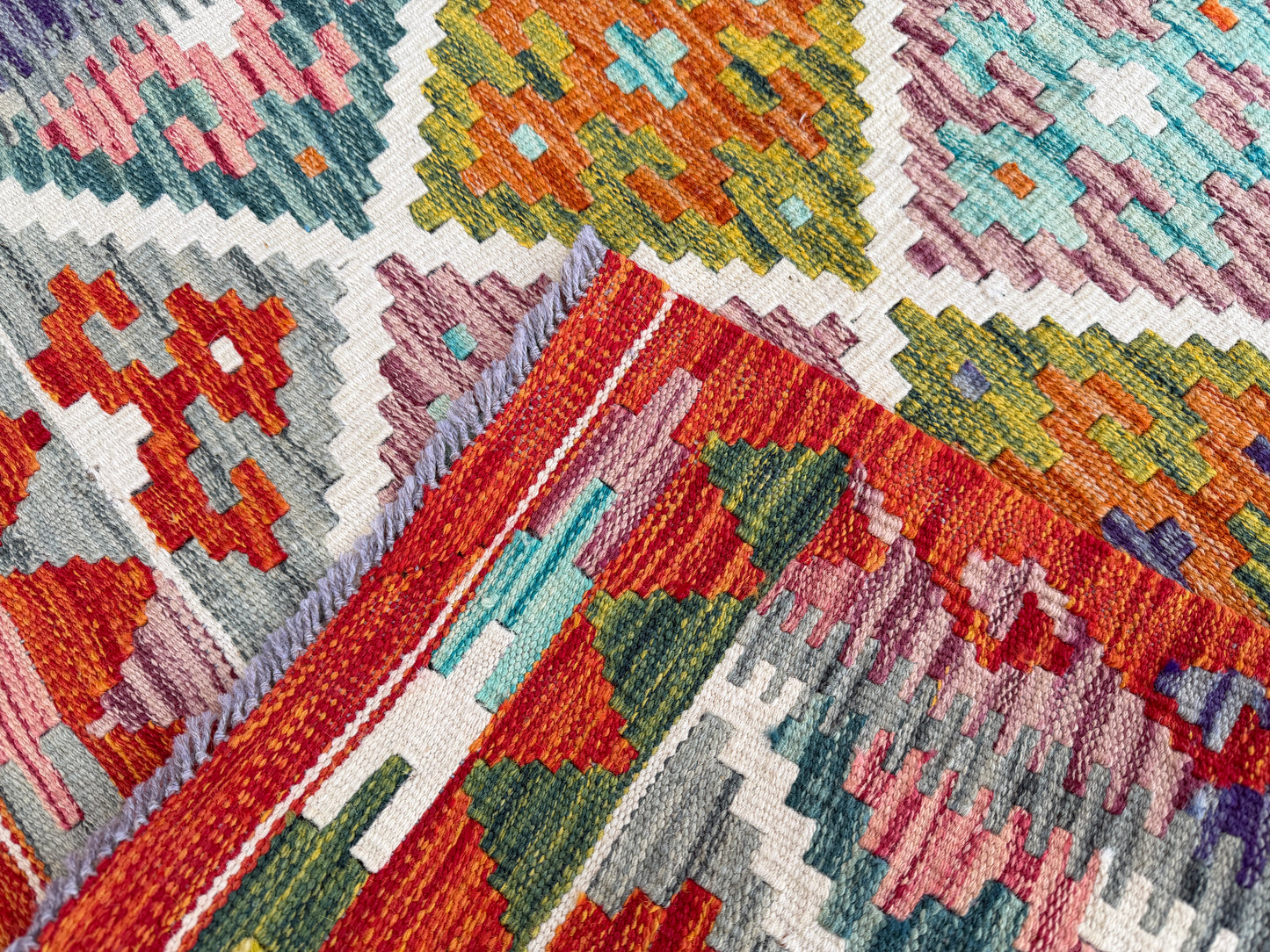 Classic Afghan Maimana Kilim