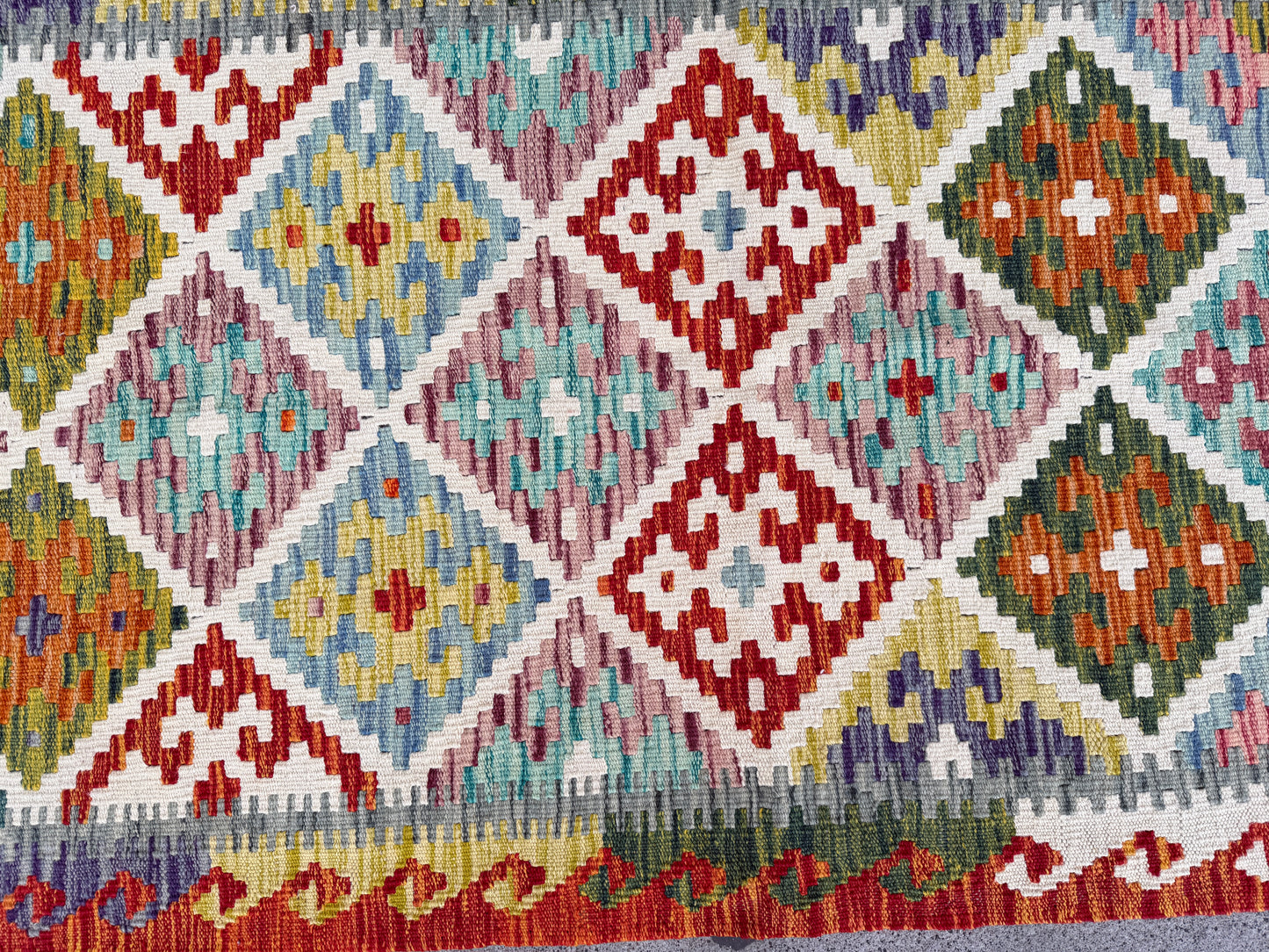 Classic Afghan Maimana Kilim