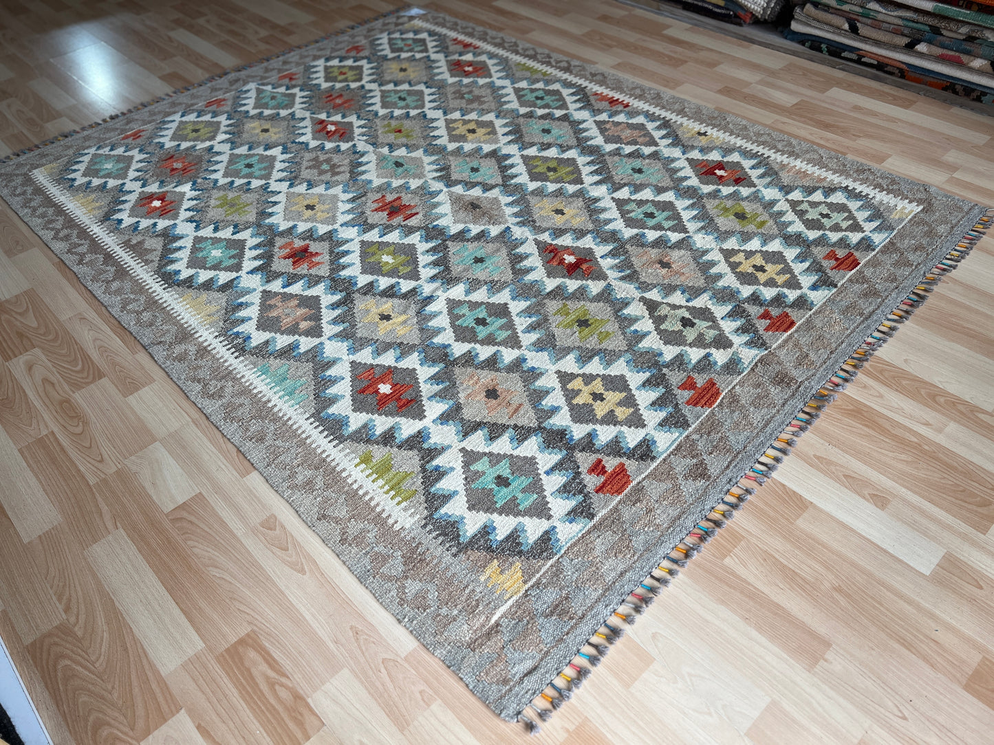 Classic Afghan Maimana Kilim