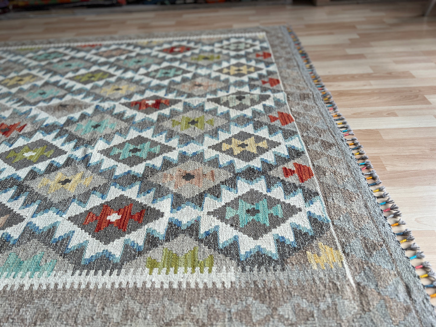 Classic Afghan Maimana Kilim