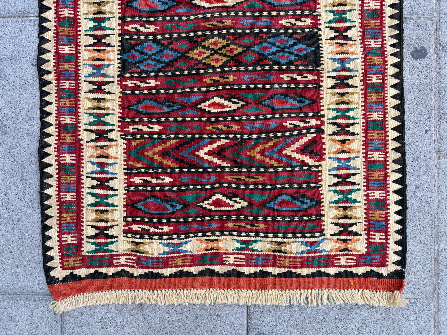 Classic kilim Runner 400 x 77cm