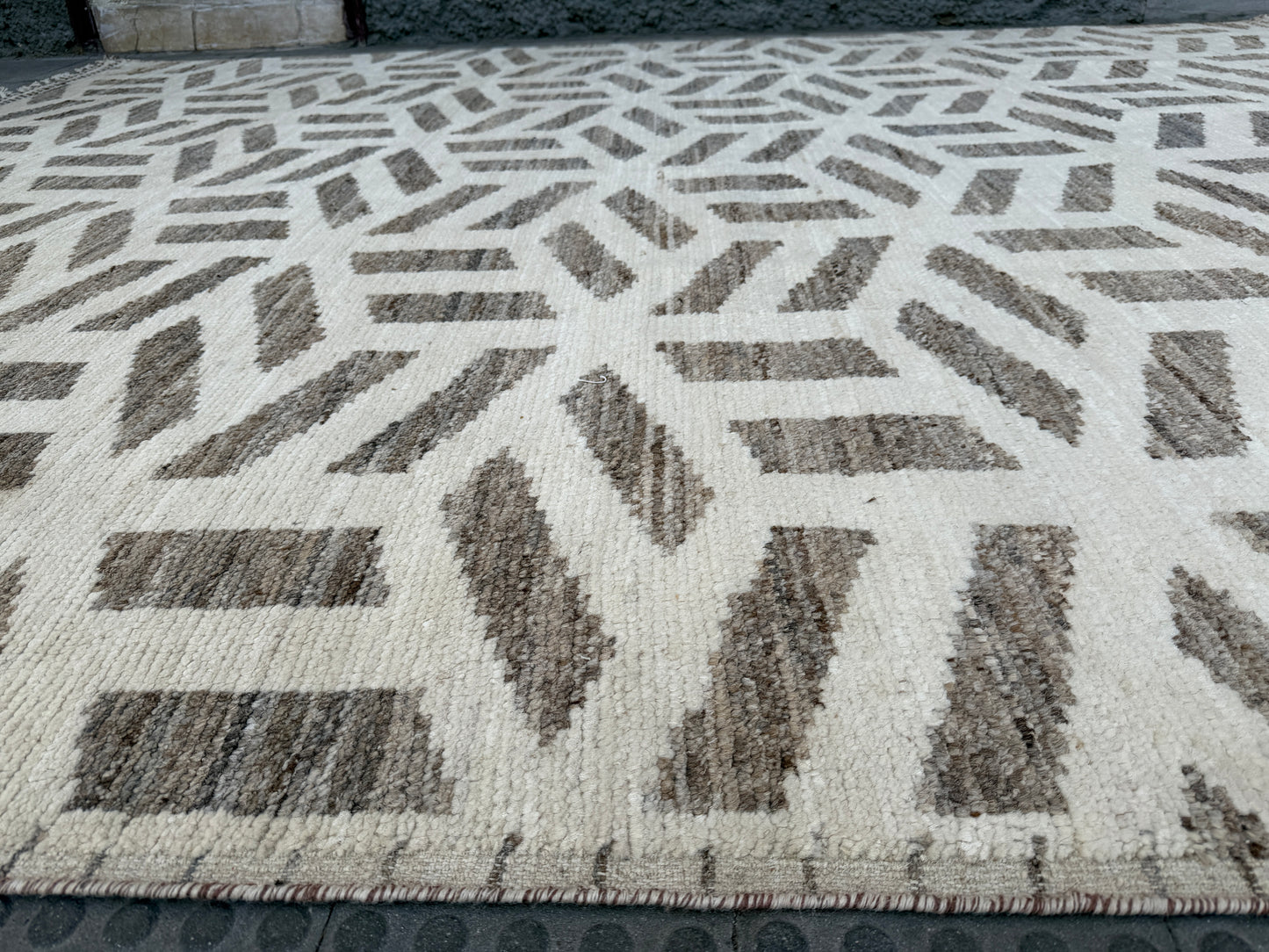 Berber Hand knotted Rug (360x280cm)