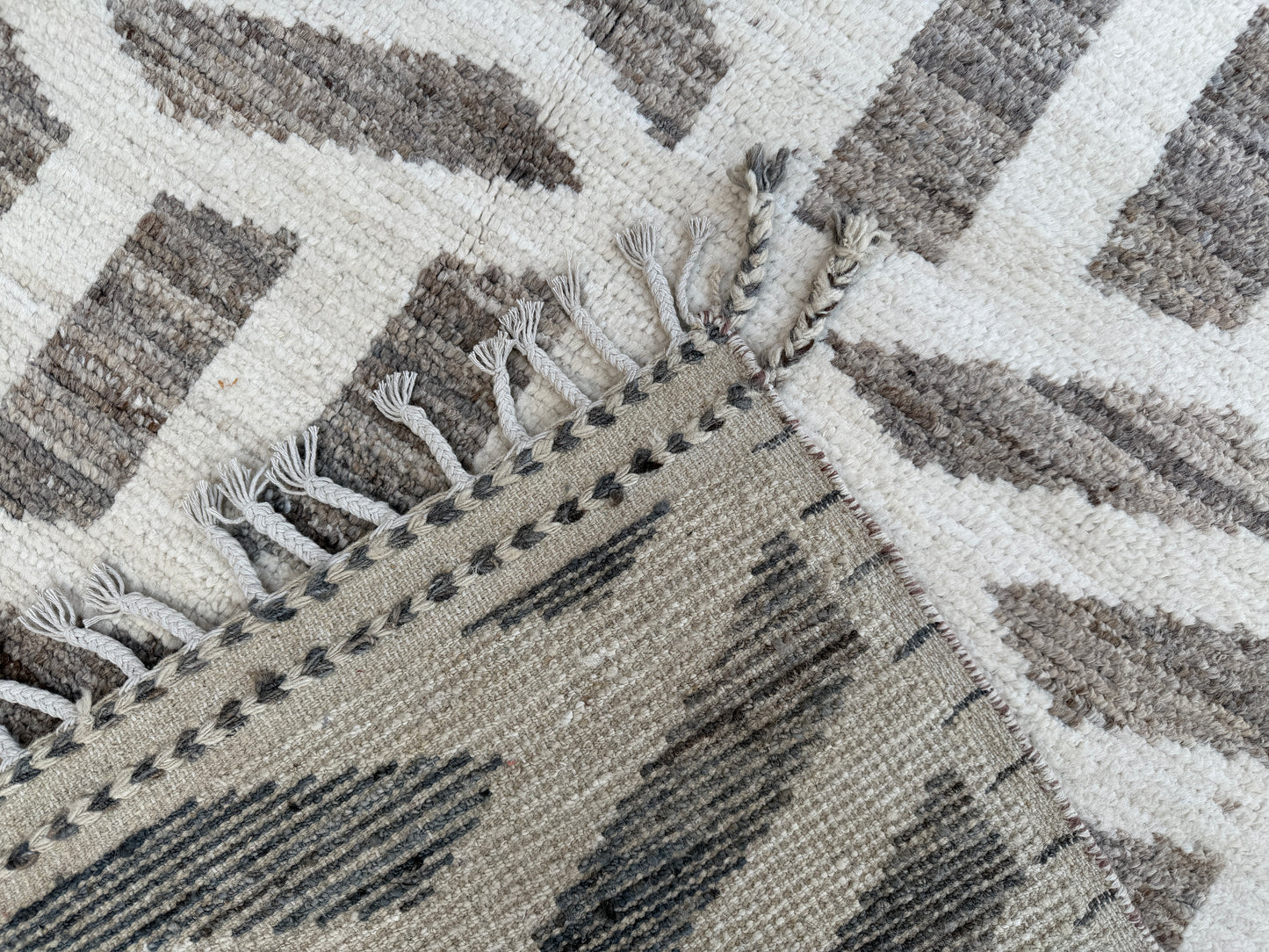 Berber Hand knotted Rug (360x280cm)