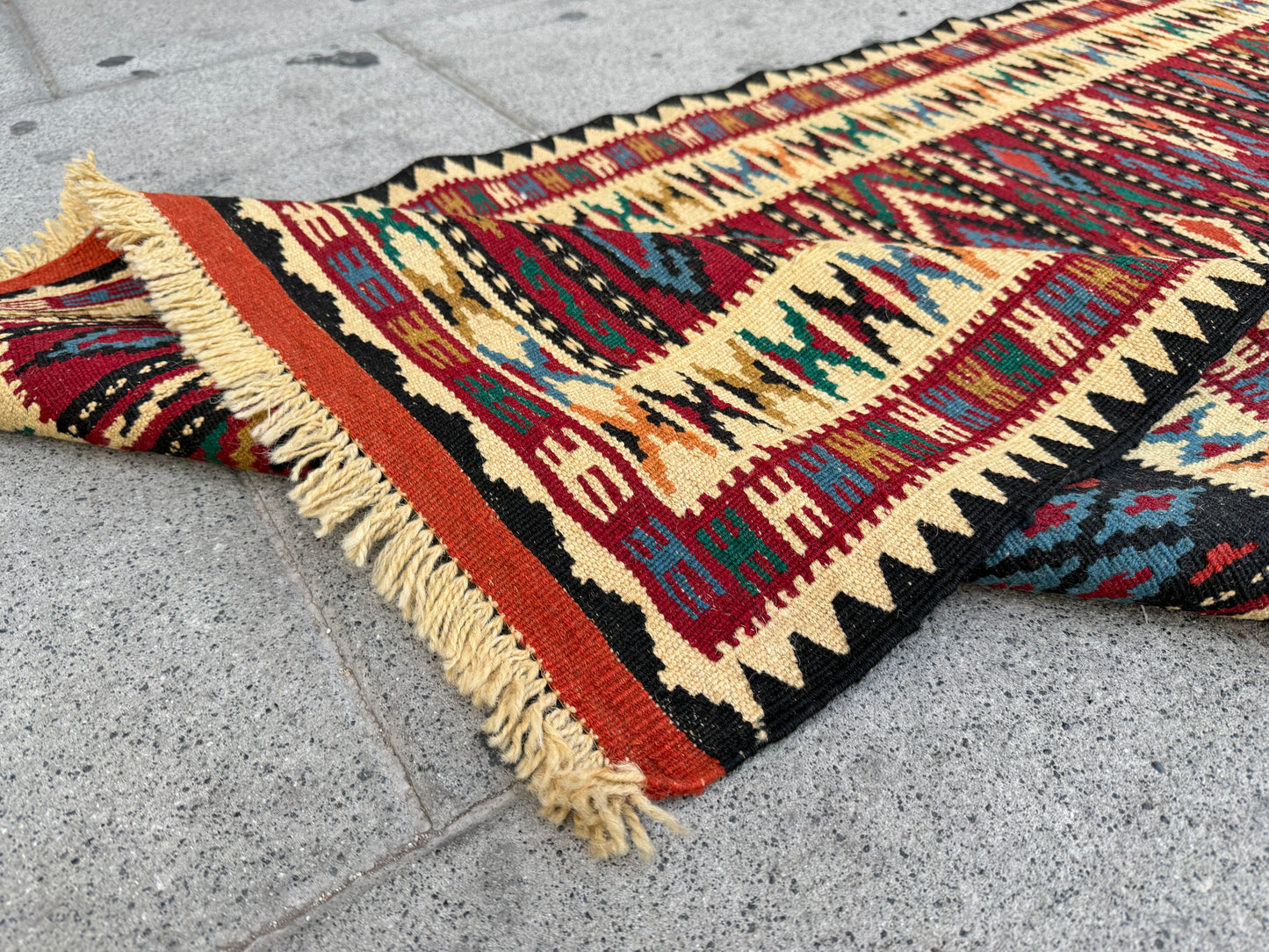 Classic kilim Runner 400 x 77cm