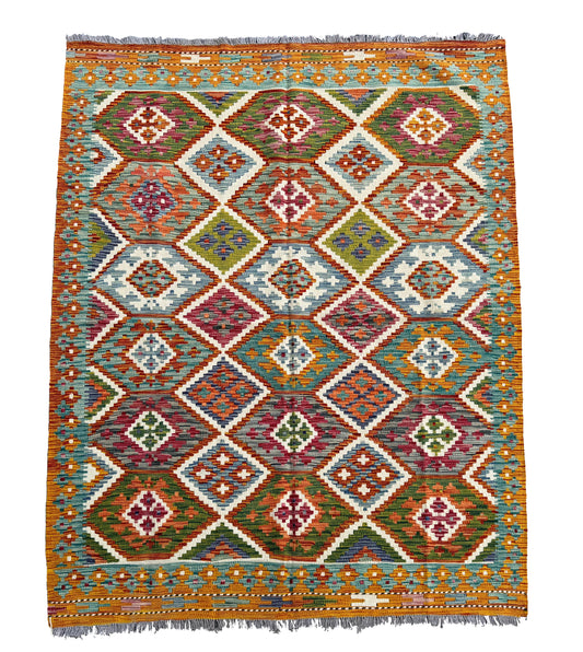Classic Afghan Maimana Kilim 200 x 160cm