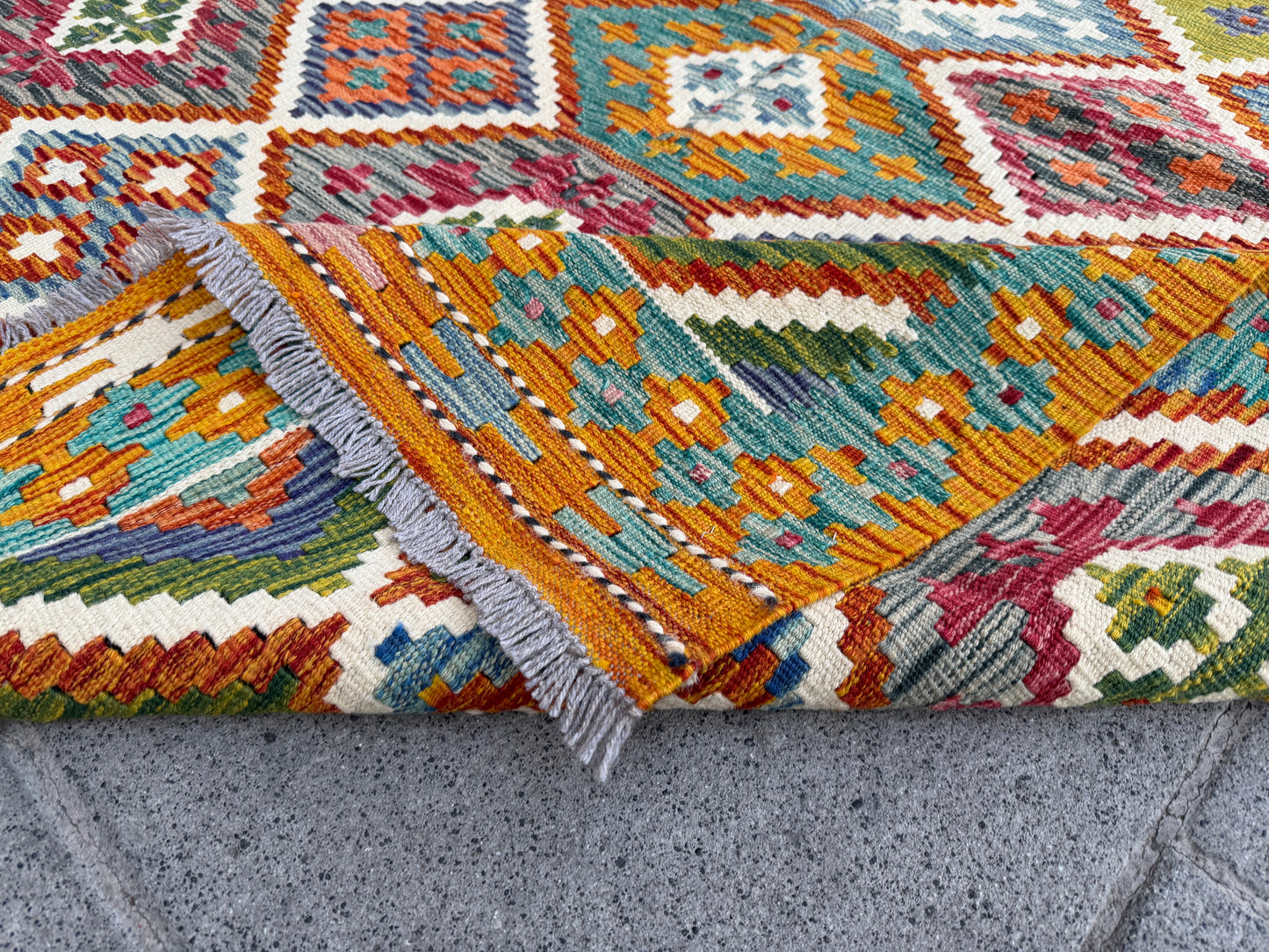 Classic Afghan Maimana Kilim 200 x 160cm