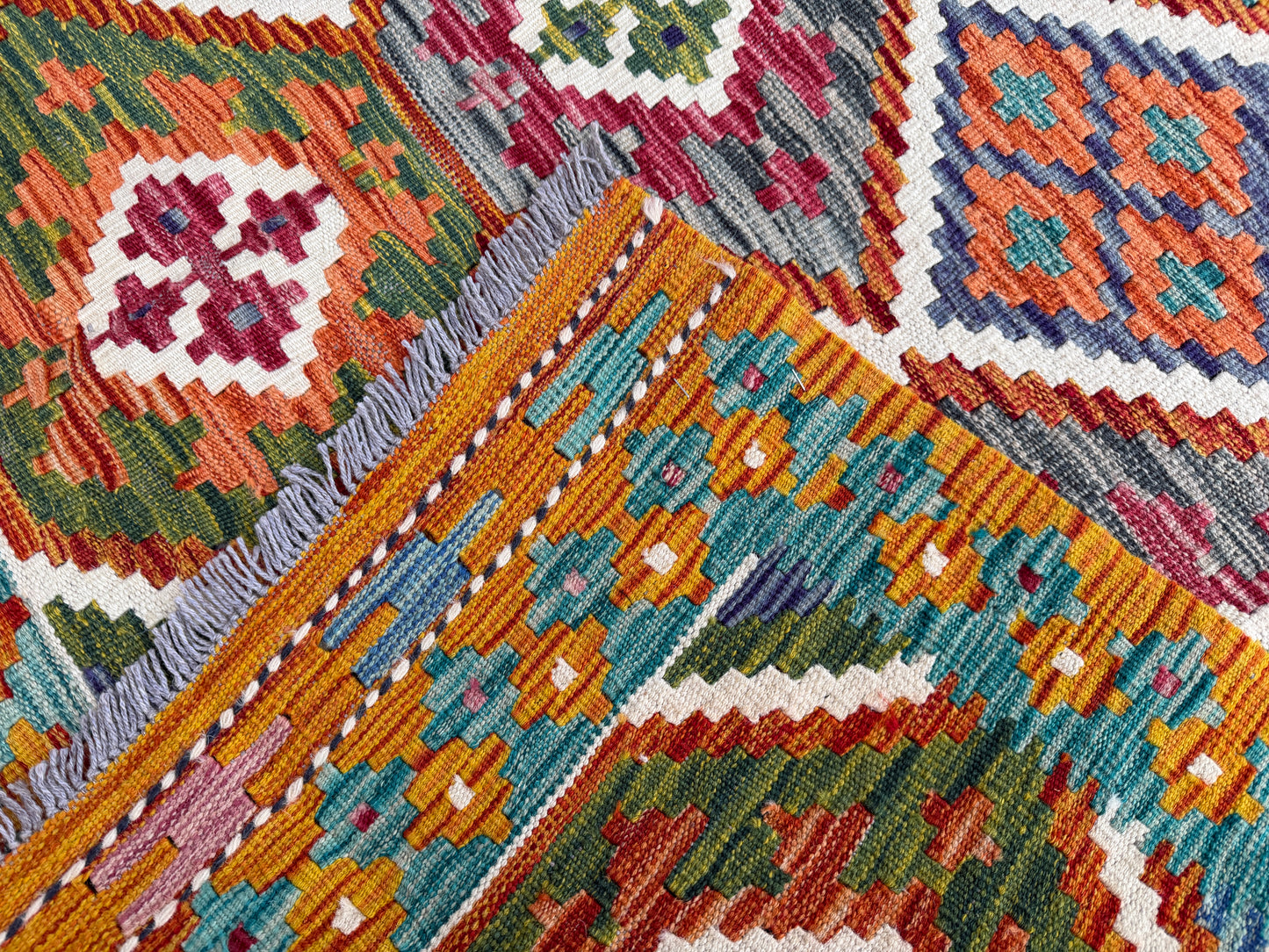 Classic Afghan Maimana Kilim 200 x 160cm